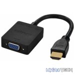 HDMI Male to VGA Female + Audio Adapter  DA450